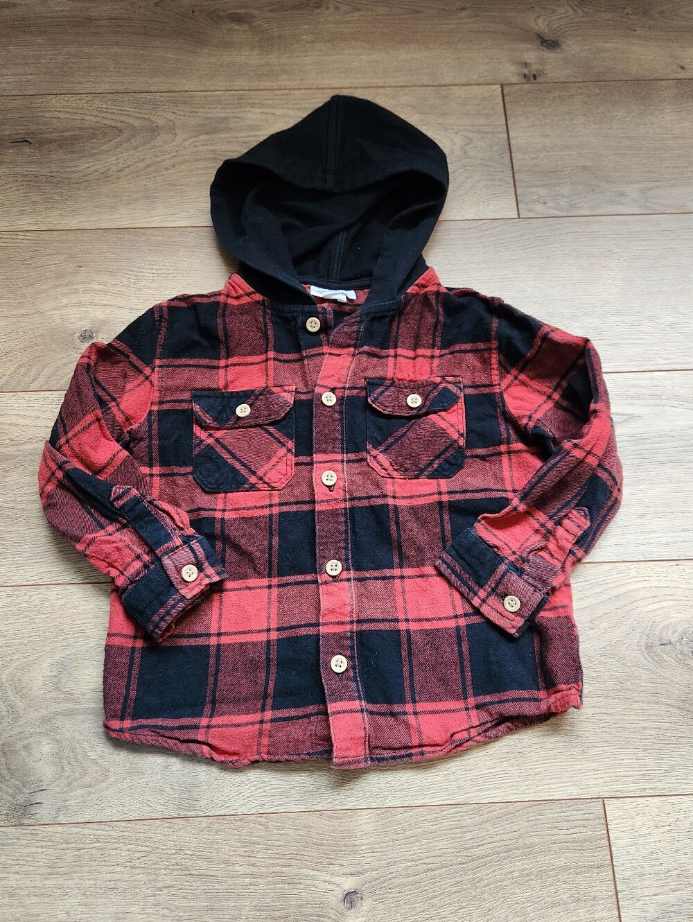Hooded 3t Boys Flannel